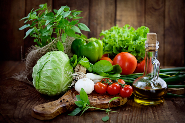 Herb and Vegetables, Organic Food